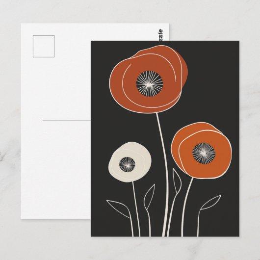 Scandi Bloom No.316 Briefkaart (Voorkant / Achterkant)