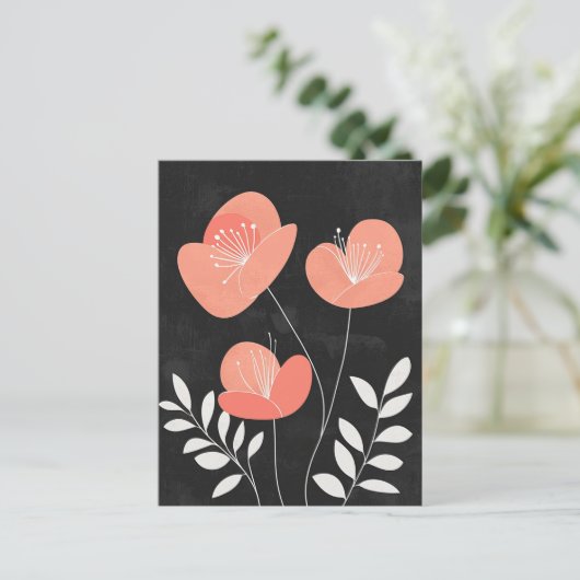 Scandi Bloom No.319 Briefkaart (Staand voorkant)