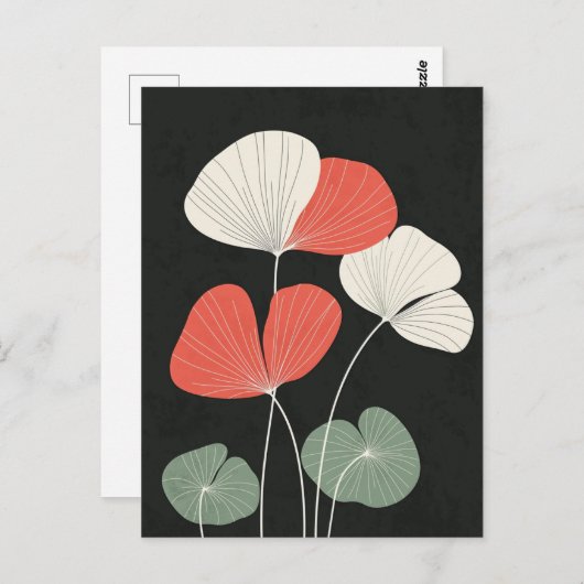 Scandi Bloom No.322 Briefkaart (Voorkant / Achterkant)