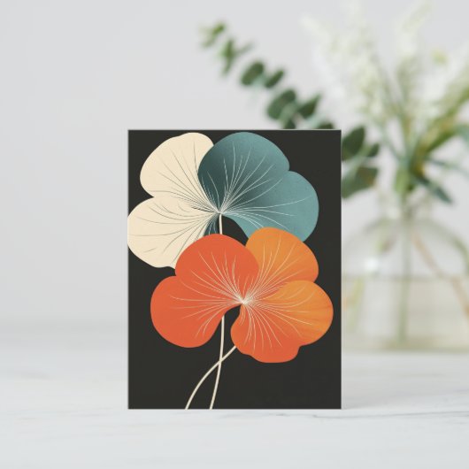 Scandi Bloom No.324 Briefkaart (Staand voorkant)