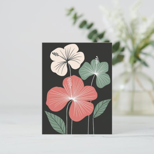 Scandi Bloom No.325 Briefkaart (Staand voorkant)