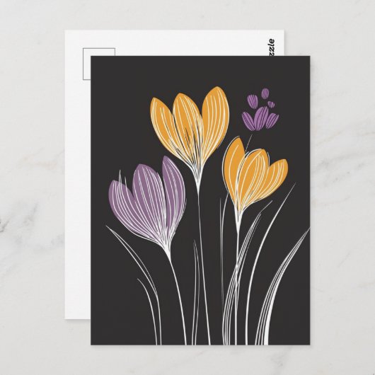 Scandi Bloom No.327 Briefkaart (Voorkant / Achterkant)