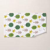 Scandi bos bad handdoek (Handdoek)