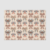 Scandi Bows Folk Art Holiday Tissuepapier (Voorkant)