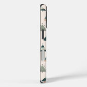 Scandi Christmas Trees iPhone Case (Achterkant / Rechts)