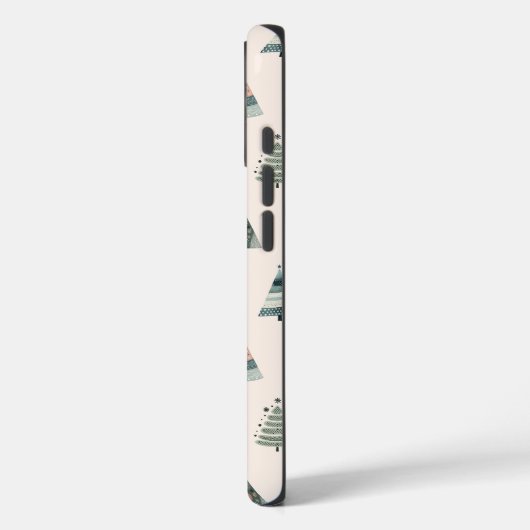 Scandi Christmas Trees iPhone Case (Achterkant / Links)