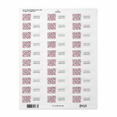 Scandi Cup Flowers Etiket (Full Sheet)