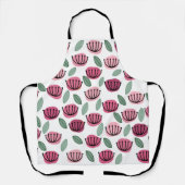 Scandi Cup Flowers Schort (Voorkant)