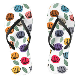 Scandi Cup Flowers Teenslippers