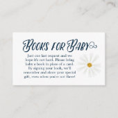 Scandi Daisy Books voor Baby-uitbreidingskaart Informatiekaartje (Voorkant)