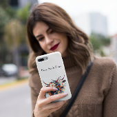 Scandi Farmhouse Cattle, op maat Case-Mate iPhone Case