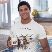 Scandi Farmhouse Cattle, op maat Tweekleurige Koffiemok