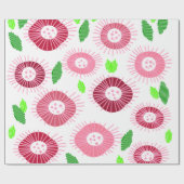 Scandi Flower Garden Cadeaupapier (Vlak)