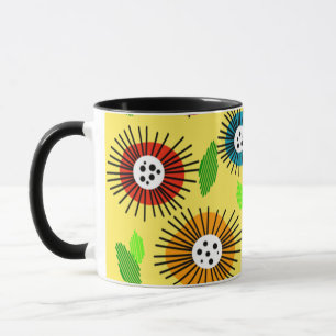 Scandi Flower Garden Mok