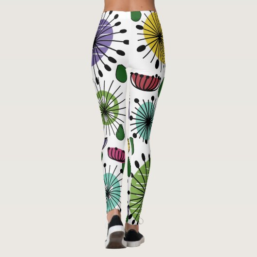 Scandi Flowers Leggings (Achterkant)
