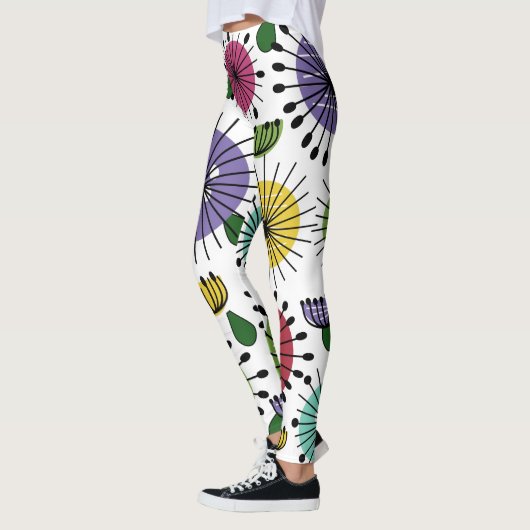 Scandi Flowers Leggings (Links)