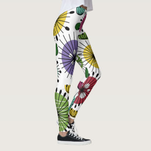 Scandi Flowers Leggings