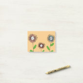 Scandi Flowers Post-it® Notes (Op bureau)