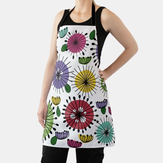 Scandi Flowers Schort (Insitu)
