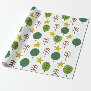 Scandi Forest Cadeaupapier