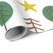 Scandi Forest Cadeaupapier (Rol Hoek)