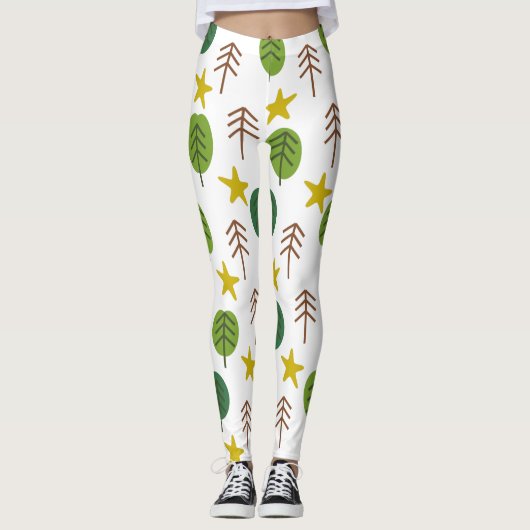 Scandi Forest Leggings (Voorkant)