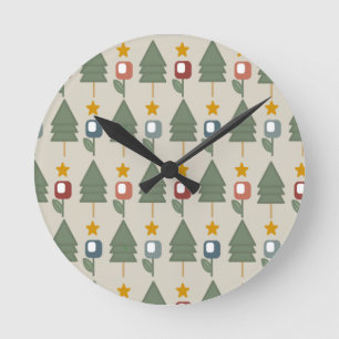 Scandi Forest  Ronde Klok