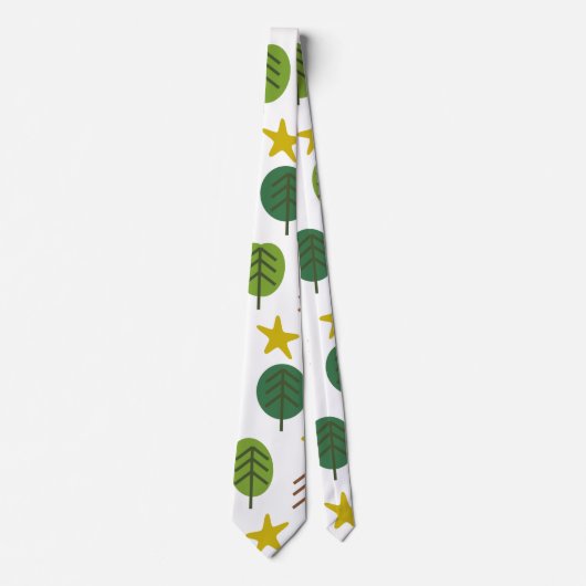 Scandi Forest Stropdas (Voorkant)
