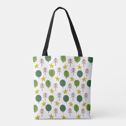 Scandi Forest Tote Bag (Achterkant)