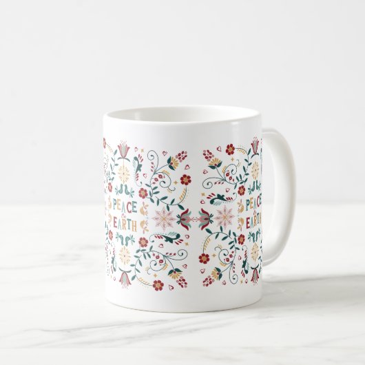 Scandi-geïnspireerde vakantie Mok (Voorkant rechts)