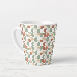 Scandi Geometrisch Latte Mok