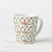 Scandi Geometrisch Latte Mok (Rechterhoek)
