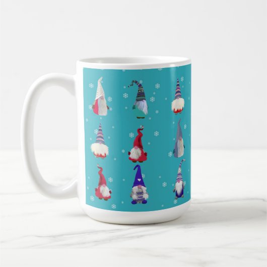 Scandi Gnomes kerst Koffiemok (Links)