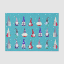 Scandi Gnomes Kerstmis #2 Tissue Paper