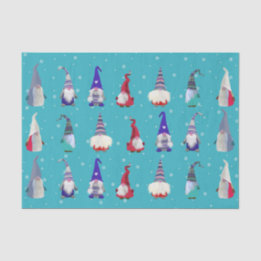 Scandi Gnomes Kerstmis #2 Tissue Paper Tissuepapier