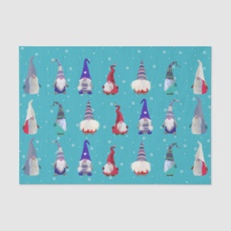 Scandi Gnomes Kerstmis #2 Tissue Paper Tissuepapier