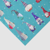 Scandi Gnomes Kerstmis #2 Tissue Paper Tissuepapier (Detail)