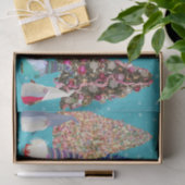 Scandi Gnomes kerstscene Tissuepapier (Geschenk)