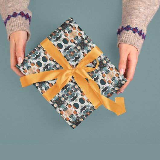 Scandi Groove Cadeaupapier