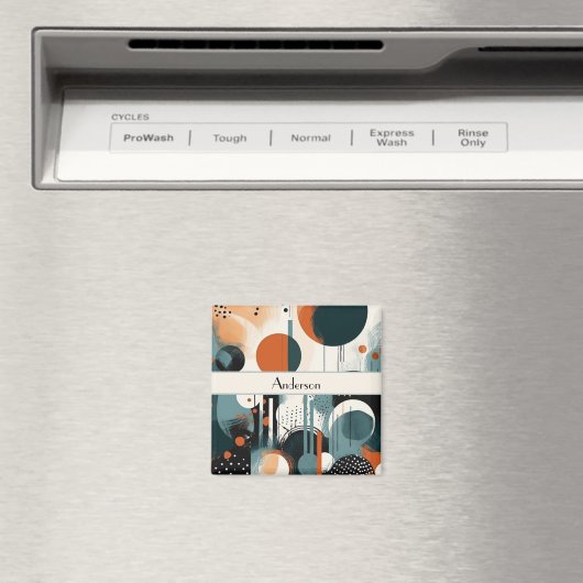 Scandi Groove, op maat Magneet (Insitu (Vaatwasser))