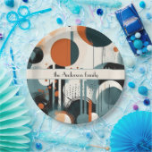 Scandi Groove, op maat Papieren Bordje (Feest)