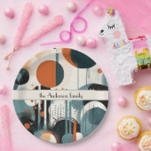 Scandi Groove, op maat Papieren Bordje (Feest)