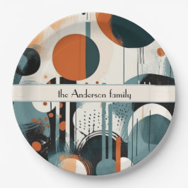 Scandi Groove, op maat Papieren Bordje