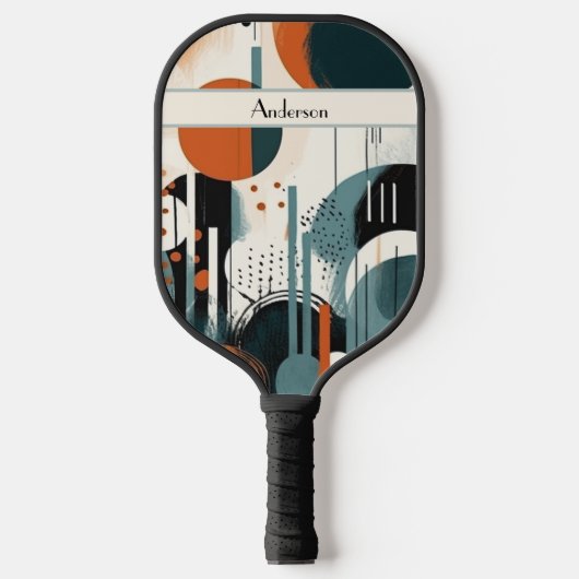 Scandi Groove, op maat Pickleball Paddle (Voorkant)