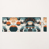 Scandi Groove, op maat Yogamat (Achterkant (horizontaal))