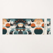 Scandi Groove, op maat Yogamat (Voorkant (horizontaal))