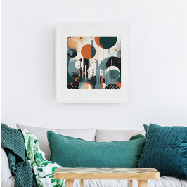 Scandi Groove Poster