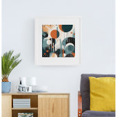 Scandi Groove Poster