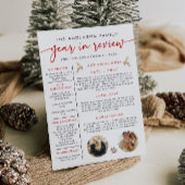 Scandi Jaar In Review Kaart Familiefotocollage