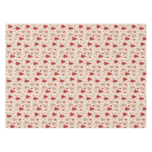 Scandi Kerstbos Tafelkleed (Voorkant (Horizontaal))